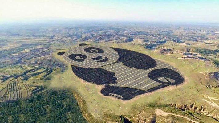 panda solar farm